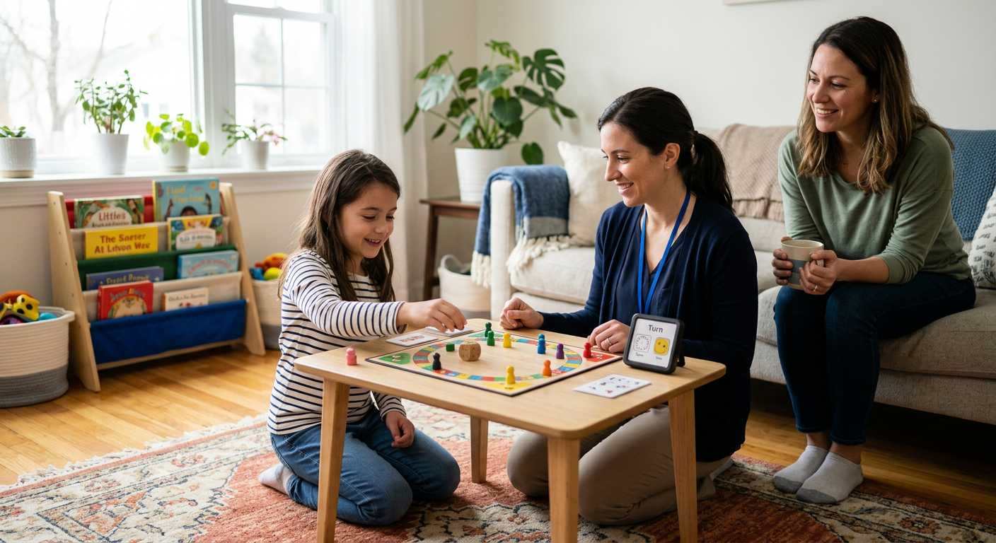 Social skills ABA therapy